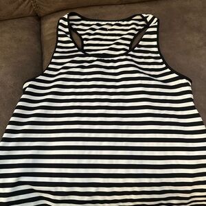 J. Crew Monochrome Striped Top